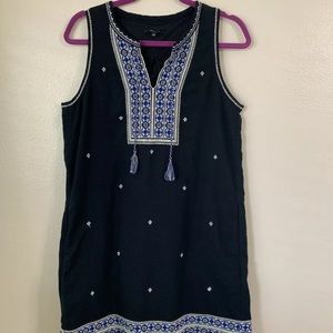 Madewell By JCrew Embroidered Suncoast Dress SZ 8
